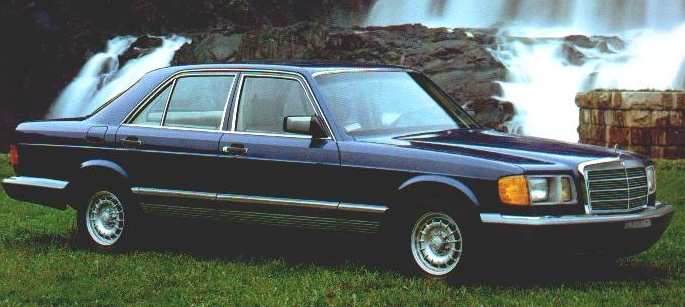 This was the first appearance of a turbocharged diesel in a Mercedes W126